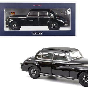NOREV 1:18 1955 MERCEDES-BENZ 300 KONRAD ADENAUER GREEN INTERIOR BLACK 183707